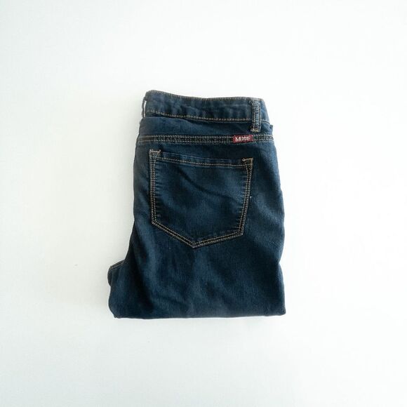 Makers Womens Denim Jeans Super Skinny Dark Blue Wash Size 30 - Picture 6 of 12